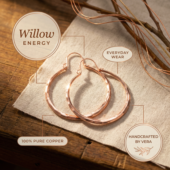 Ellington's Willow Copper Earrings