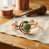 Ellington's Sphere Green Copper Bracelet