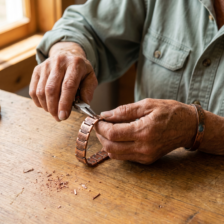 Ellington's Glen Men's Copper Bracelet
