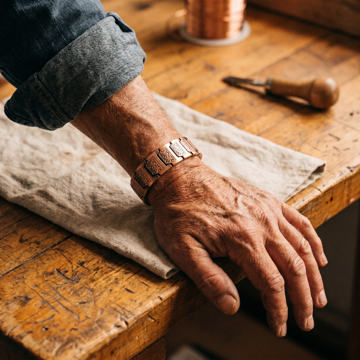 Ellington's Glen Men's Copper Bracelet
