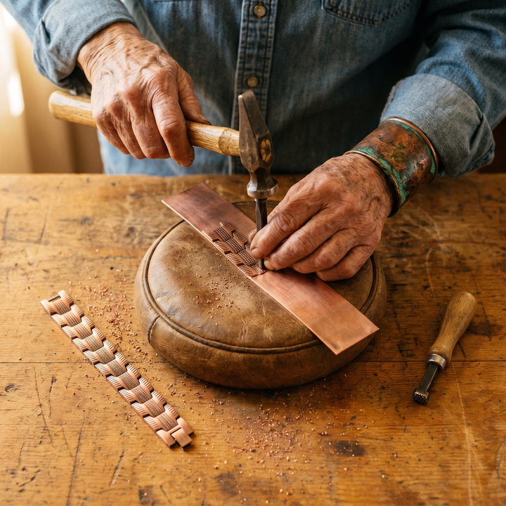 Ellington's Crag Copper Bracelet