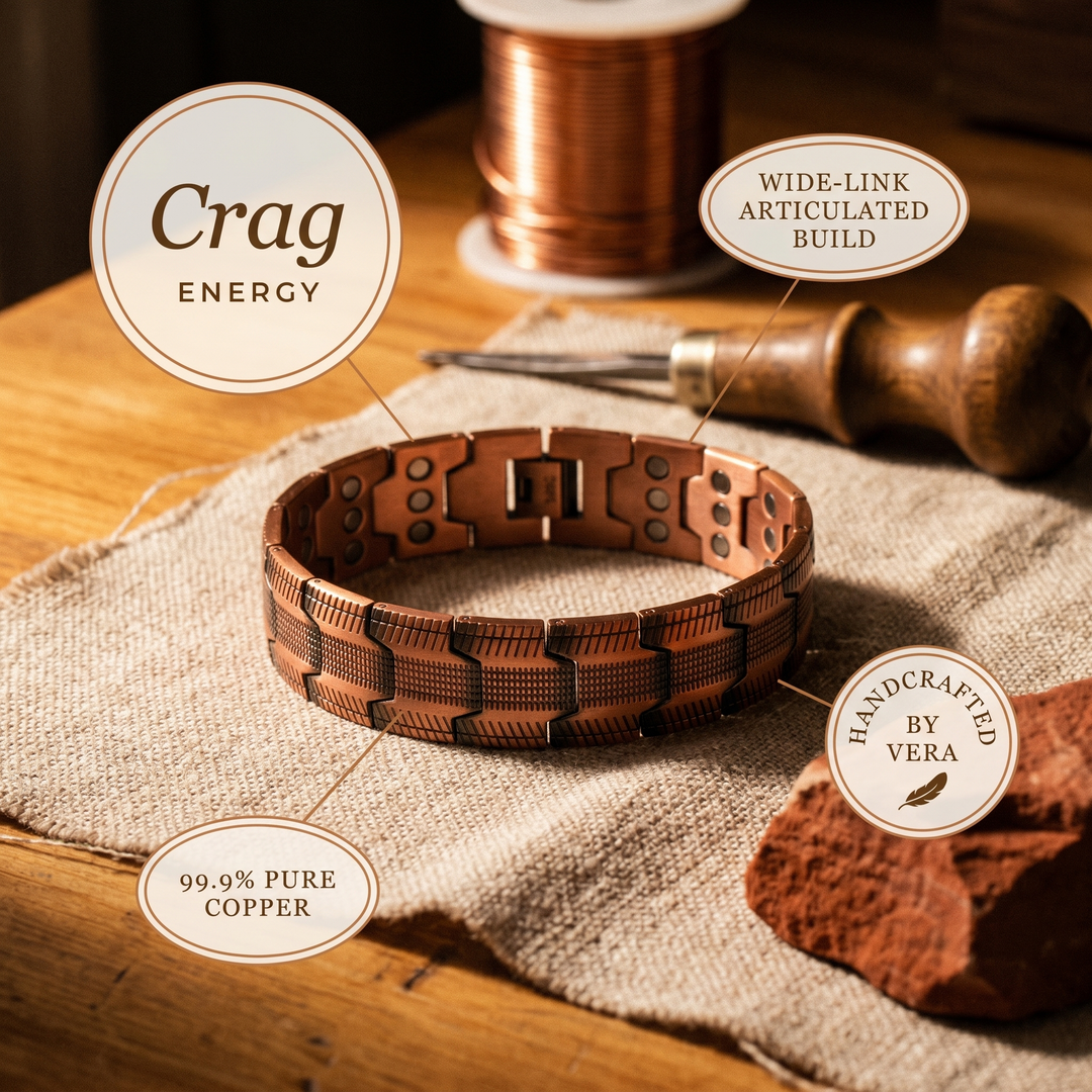 Ellington's Crag Copper Bracelet